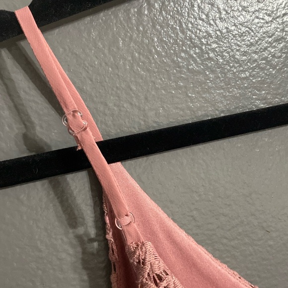 🌸 Xtraordinary Pink Flower Lace Dress - Picture 7 of 7